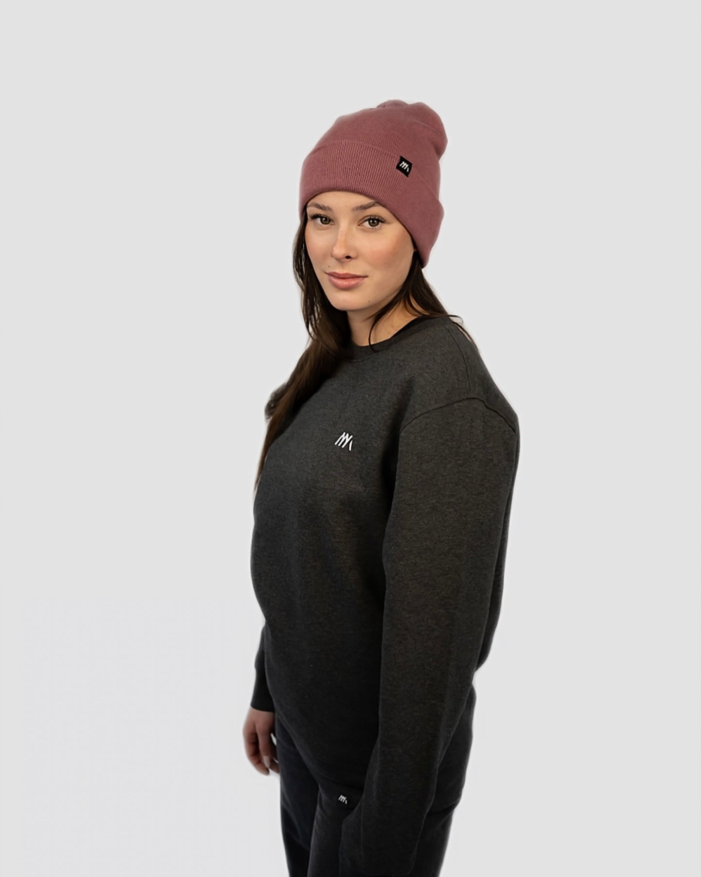 Sweatshirt für Herren und Damen in Dunkelgrau mit Volgel Motiv in verschiedenen Größen und Farben, Vegan und FariWear sowie Öko-Tex zertfifiziert, Pullover ohne Kapuze für Damen und Herren sowie Jungen und Mädchen, Nachhaltig und Modern aus Biobaumwolle und recyceltem Polyester, auch als Geschenkidee, in Dunkelgrau